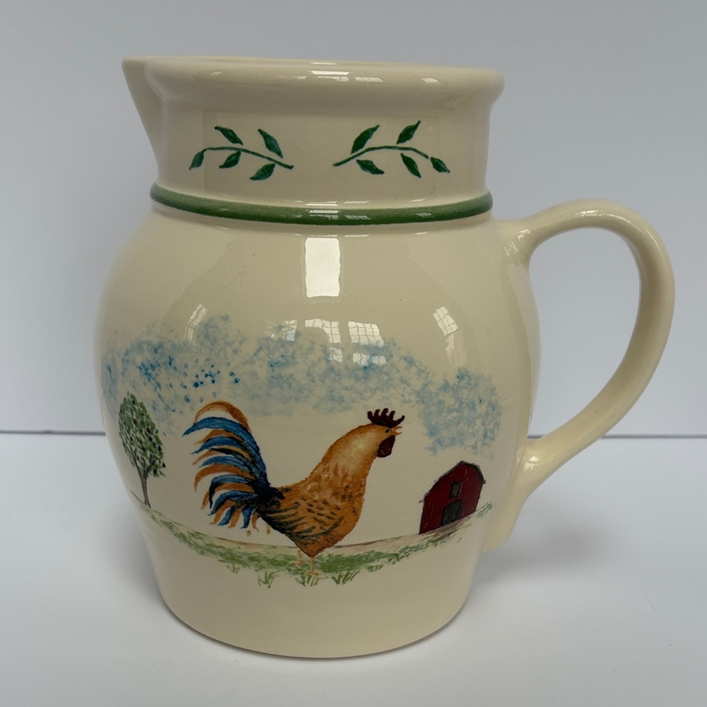 CROCK SHOP Rooster Pitcher